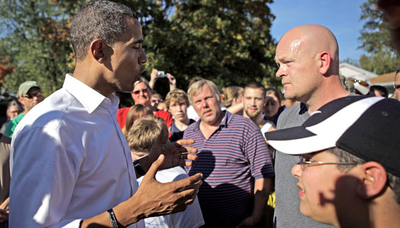 Joe The Plumber con Barack Obama